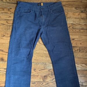 J. Crew slim straight fit pant in corduroy